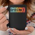 Crochet Periodic Elements Colorful Chemistry Crochet Coffee Mug Unique Gifts