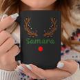 Custom Name Christmas Matching Family Pajama Samara Coffee Mug Funny Gifts