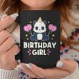 Cute Birthday Girl Kawaii Panda Graphic Coffee Mug Unique Gifts