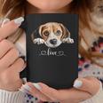 Cute Dog Graphic Love Beagle Puppy Dog Coffee Mug Funny Gifts