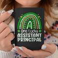 Cute One Lucky Assistant Principal Rainbow St Patrick’S Day Coffee Mug Funny Gifts