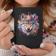 Cute Wolf Party Birthday Themed Festive Wolves Lover Themed Coffee Mug Unique Gifts