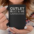 Cutlet Is My Love Language Meat Lover Foodie Chicken Cutlet Coffee Mug Unique Gifts