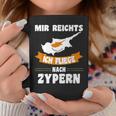 With Cyprus Flag Mir Reichts Ich Fliege Nach Zyprrus Motif Tassen Lustige Geschenke