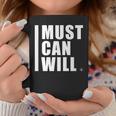 D236 I Must I Can I Will Gym RabbitBodybuilding Coffee Mug Unique Gifts