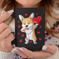 Dabbing Corgi Valentines Day Heart Boys Dog Lovers Love Coffee Mug Unique Gifts