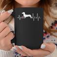 Dachshund Dog Heartbeat Pulse Coffee Mug Unique Gifts