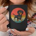 Dachshundintage Dachshund Retro Dog Holder Idea Tassen Lustige Geschenke