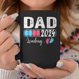 Dad 2024 Loading A Girl Or A Boy Baby Pregnancy Announcement Coffee Mug Unique Gifts