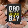 Dad Of The Birthday Boy Construction Worker Bday Coffee Mug Unique Gifts