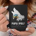 Dad Wolf Rudelführer Father's Day Wolfs intage Tassen Lustige Geschenke