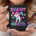 Daddy Of The Birthday Princess Girl Dabbing Unicorn Daddy Coffee Mug Personalized Gifts
