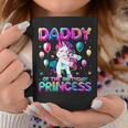 Daddy Of The Birthday Princess Girl Flossing Unicorn Daddy Coffee Mug Personalized Gifts