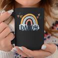 Daddy Boho Rainbow Birthday Matching Dad Daughter Cute Coffee Mug Unique Gifts