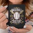 Damen Baseball Leopard Mama Schwester Lustiges Muttertagsdesign Mit-Ausschnitt Tassen Lustige Geschenke