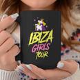 Damen Ibiza Girls Tour Einhorn Mädels Party Urlaub Lustig Tassen Lustige Geschenke