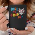 Dare To Stand Out Cat Lovers Trendy Ns Coffee Mug Unique Gifts