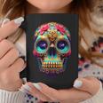 The Day Of The Dead Dia De Los Muertos Calavera Sugar Skull Coffee Mug Personalized Gifts