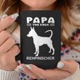 Deer Pinscher Papa Motif Dog Tassen Lustige Geschenke