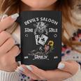 Devil's Saloon Guns Girls & Gambling Coffee Mug Unique Gifts