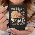 Die Beste Mama Der Welt Golden Retriever Mit Welpe Tassen Lustige Geschenke