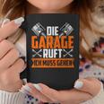 Die Garage Rufts The Garage Calls Tassen Lustige Geschenke