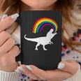 Dinosaur Rainbow T-Rex Dino Coffee Mug Unique Gifts