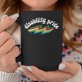 Disabled Pride Proud Handicap Disability Pride Month Flag Coffee Mug Unique Gifts