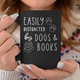 Dog Lover Book Lover Reading Loves To Read Dog Coffee Mug Personalized Gifts