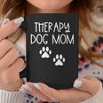 Dog Mom Therapy Service Dog Pet Lovers Canine Owner Coffee Mug Unique Gifts