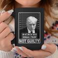 Donald Trump Police Hot Not Guilty President Legend Coffee Mug Funny Gifts