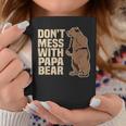 Don't Mess With Papa Bear Family Matching Father's Day Coffee Mug Unique Gifts