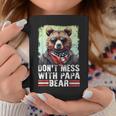 Don't Mess With Papa Bear Sunglasses Papa Bear Father's Day Coffee Mug Unique Gifts