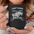 I Don't Snore I Dream I'm Muscle Car Car Geek Dad Coffee Mug Unique Gifts