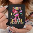 Donut Stress It's Just A Test Donut Testing Day Teachers Coffee Mug Unique Gifts