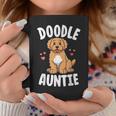Doodle Auntie Goldendoodle Kawaii Dog Aunt Coffee Mug Unique Gifts