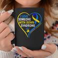 Down Syndrome Awareness I Love Someone With Down Syndrome Coffee Mug Funny Gifts