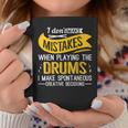 Drum Set Drummer Percussionist Drum Player Drumming Coffee Mug Unique Gifts