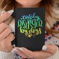Easily Distracted By Dogs Dog Owner Puppy Lover Cute Coffee Mug Unique Gifts