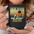 East Bethany New York Total Solar Eclipse 2024 Coffee Mug Unique Gifts