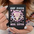 Eat Pizza Hail Satan Occult Satanic Tassen Lustige Geschenke