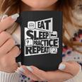 Eat Sleep Balance Beam Repeat Balance Beam Coffee Mug Unique Gifts