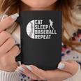 Eat Sleep Baseball Repeat Boys Kid Baseball Player Coffee Mug Unique Gifts