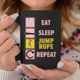 Eat Sleep Jump Rope Repeat Skipping Rope Coffee Mug Unique Gifts