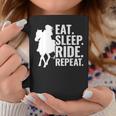 Eat Sleep Ride Repeat Horse Lovers Coffee Mug Unique Gifts