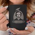 Edgar Allan Poe Cuervo Gótico Nunca Más Oculto Inglés Horror Taza de café Regalos divertidos
