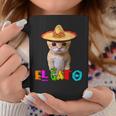 El Gato Meme Mexican Cat Latino Munchkin Kitty Cinco De Mayo Coffee Mug Unique Gifts