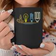 Eléctrico Ingeniero Iluminación Electricidad Electricista Taza de café Regalos divertidos