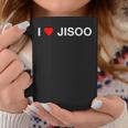 Me Encanta Jisoo Taza de café Regalos divertidos