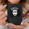 Enjoy The Silence Mujer Cabeza Niñas Chicos Hombre Música Taza de café Regalos divertidos